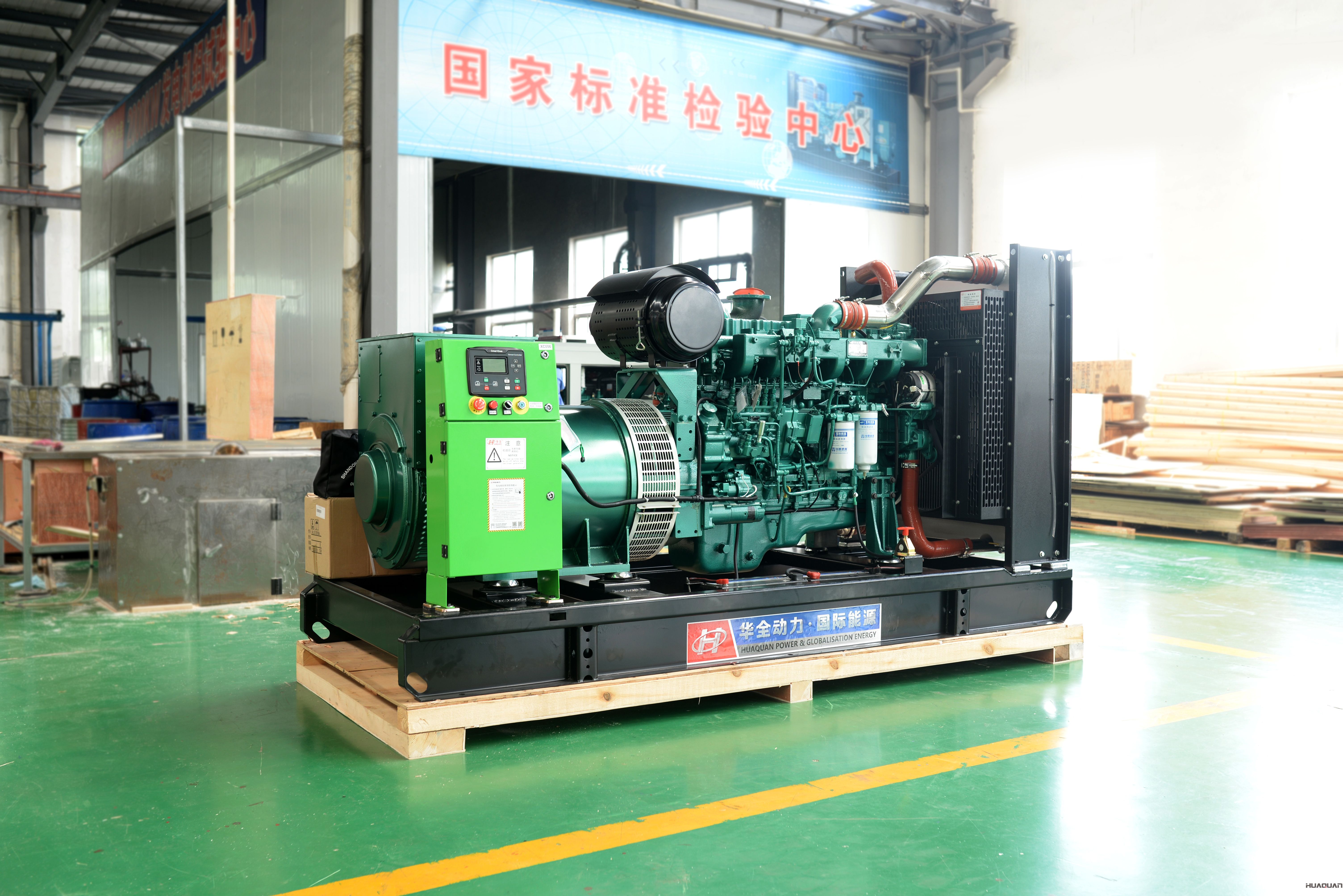 2018年4月23華全動(dòng)力300kw立柜自啟動(dòng)發(fā)電機(jī)組發(fā)貨