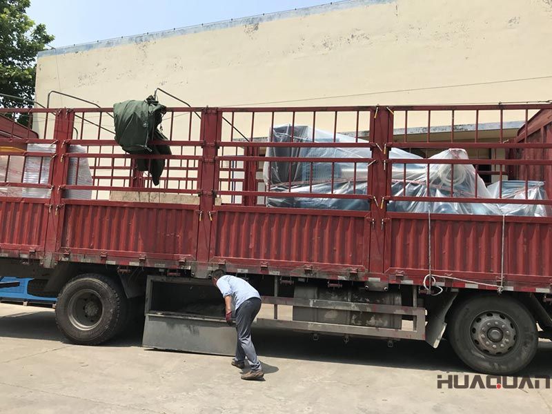 6.4號功率分別為HQ130GF和HQ500GF自動化發電機組發往山東省