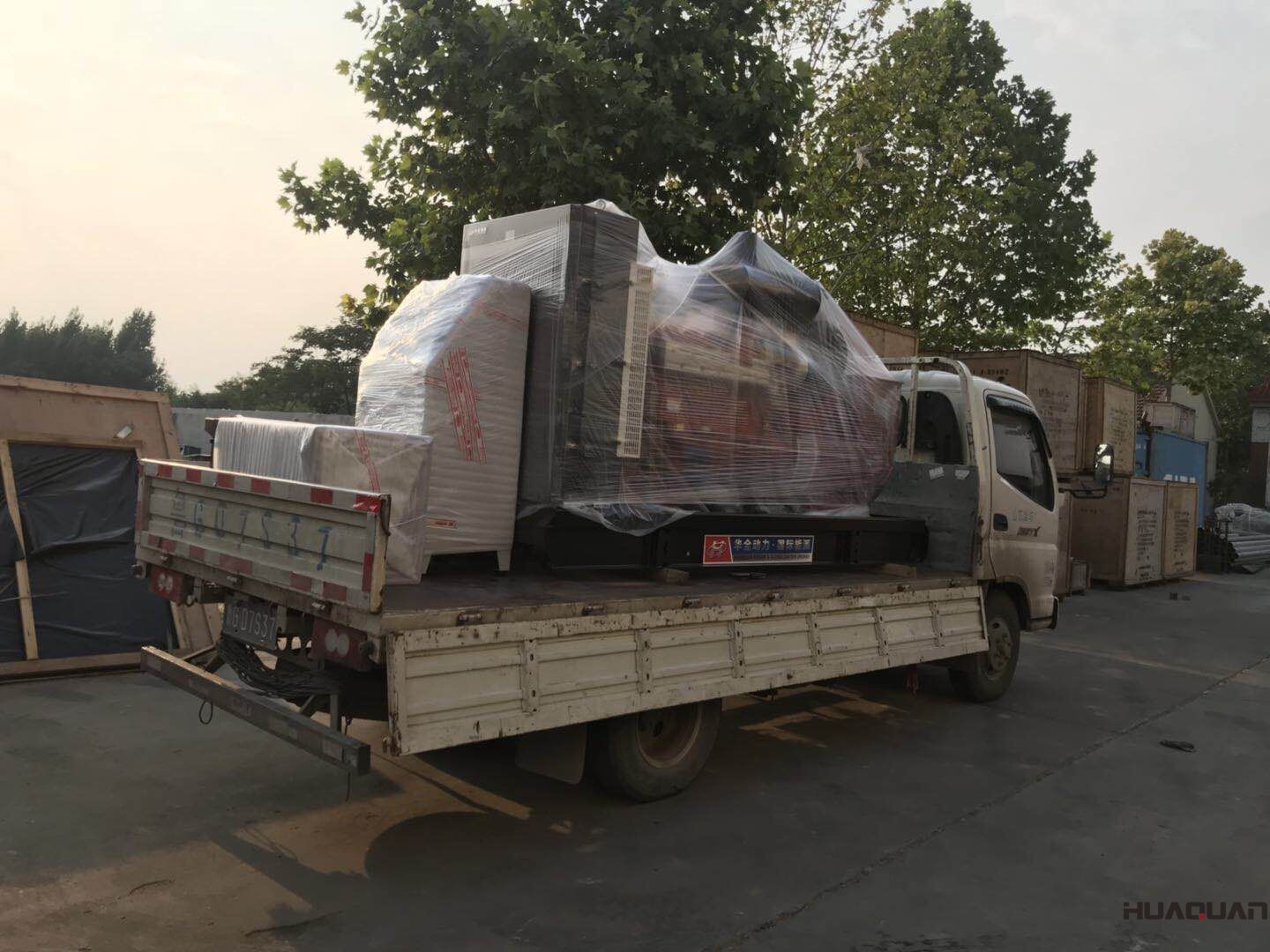 一臺HQ300GF自動化柴油機水泵于7月14日從華全動力順利發往河北省