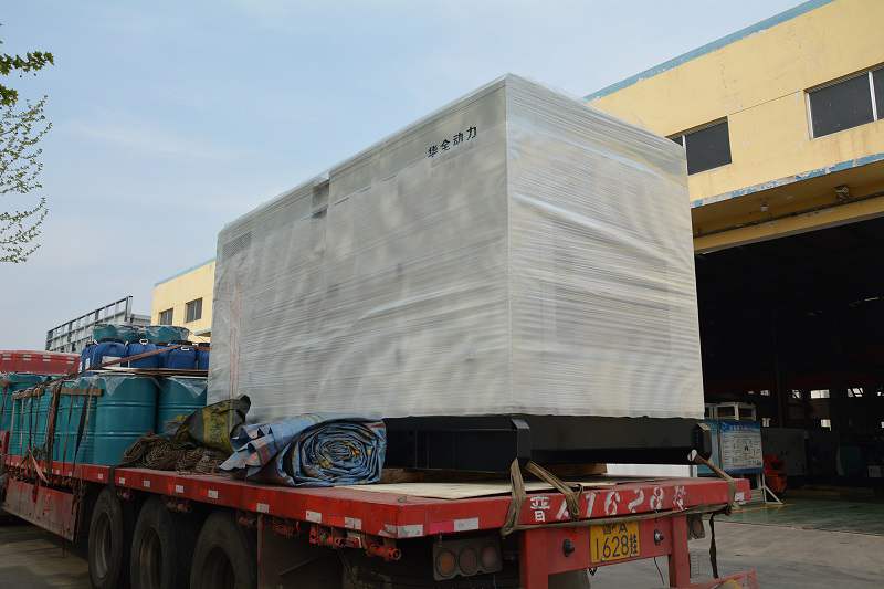 祁先生從華全動(dòng)力采購的260kw靜音箱發(fā)電機(jī)組于3月26日發(fā)往山東省