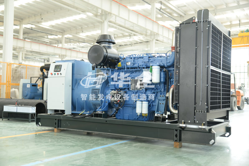 華全700千瓦開架發(fā)電機(jī)組，為化肥廠企業(yè)保障電力