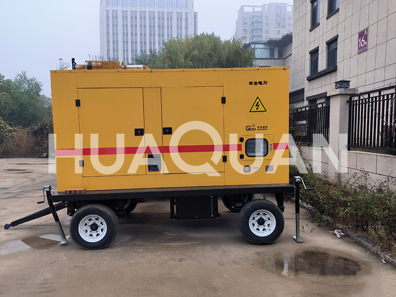 貴州玉屏縣信息技術服務業400kW移動式發電機組電站項目