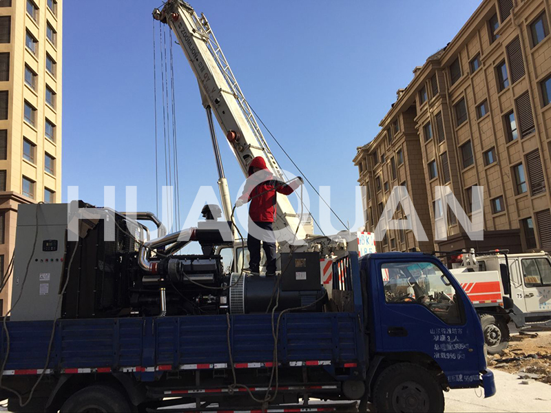 山東濰坊諸城市水利工程400kW發電機組電站項目