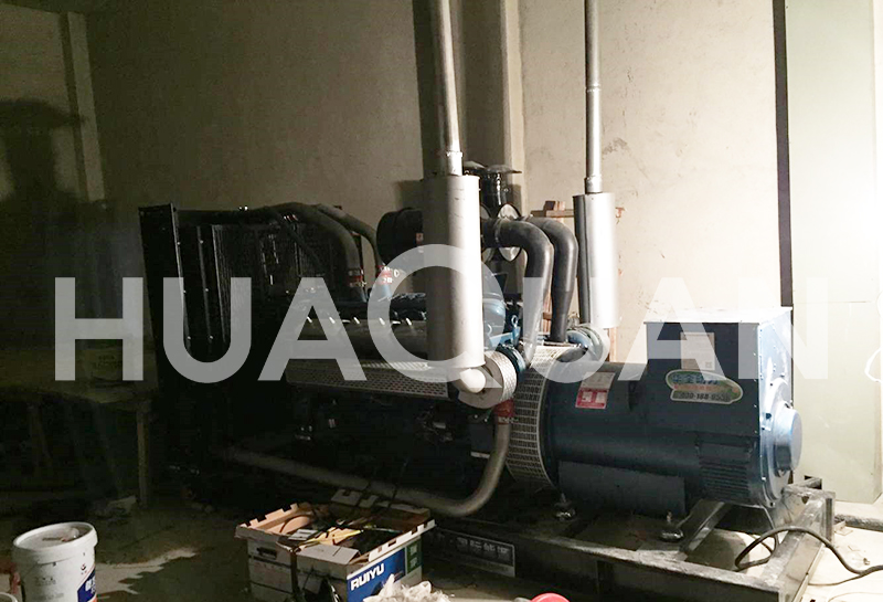 江蘇連云港云臺山山頂工程500kW發電機組電站項目